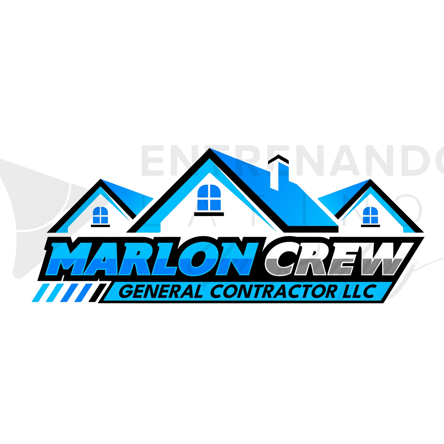 Marlon crew general contractor Logo