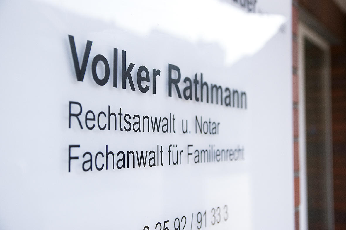 Bilder Rechtsanwalt und Notar Volker Rathmann