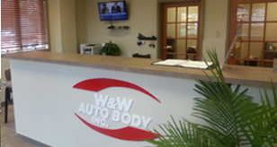 W&W Auto Body, Inc. 
http://www.wandwautobody.com/
-Auto Body
-Body Shop
-Auto Repair
-Truck Body Shop
-Truck Repair
-Oil Change
-Collision  Shop
