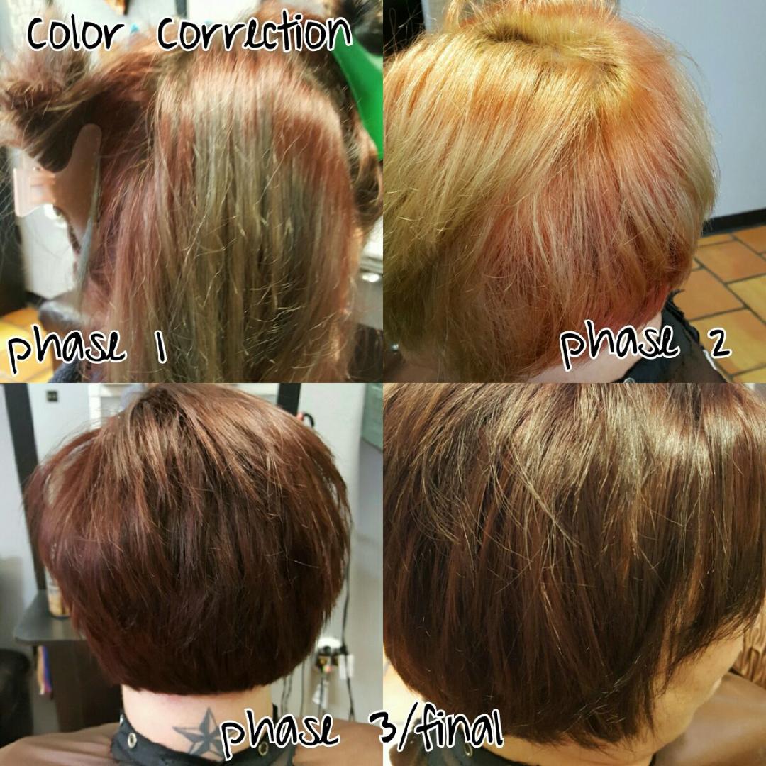 Box Hair Color Correction  By: Stevi Stripling  www.lafoisalon.com   lafoisalon   hairsalonslubbock