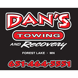 Dans Towing And Recovery Logo
