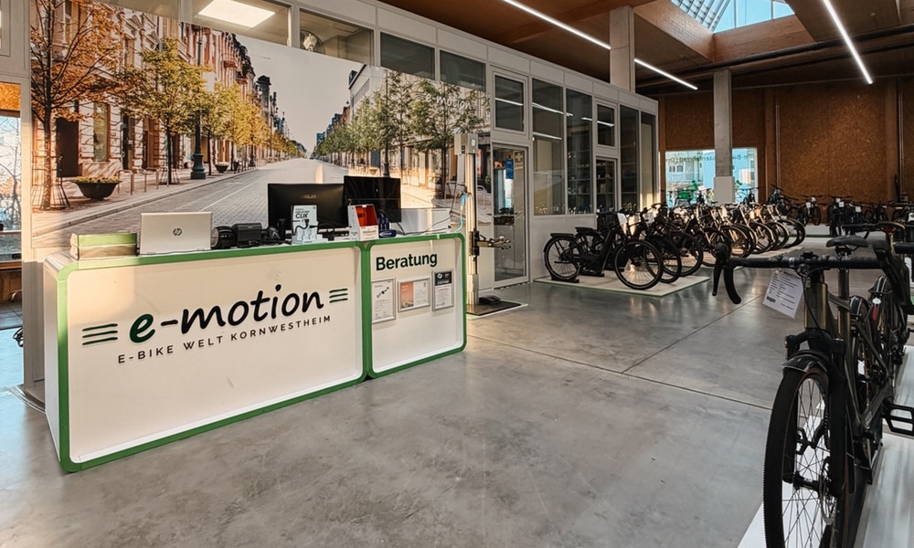 e-motion e-Bike Welt, Dreirad- & Lastenfahrrad-Zentrum Kornwestheim, Max-Planck-Straße 2 in Kornwestheim