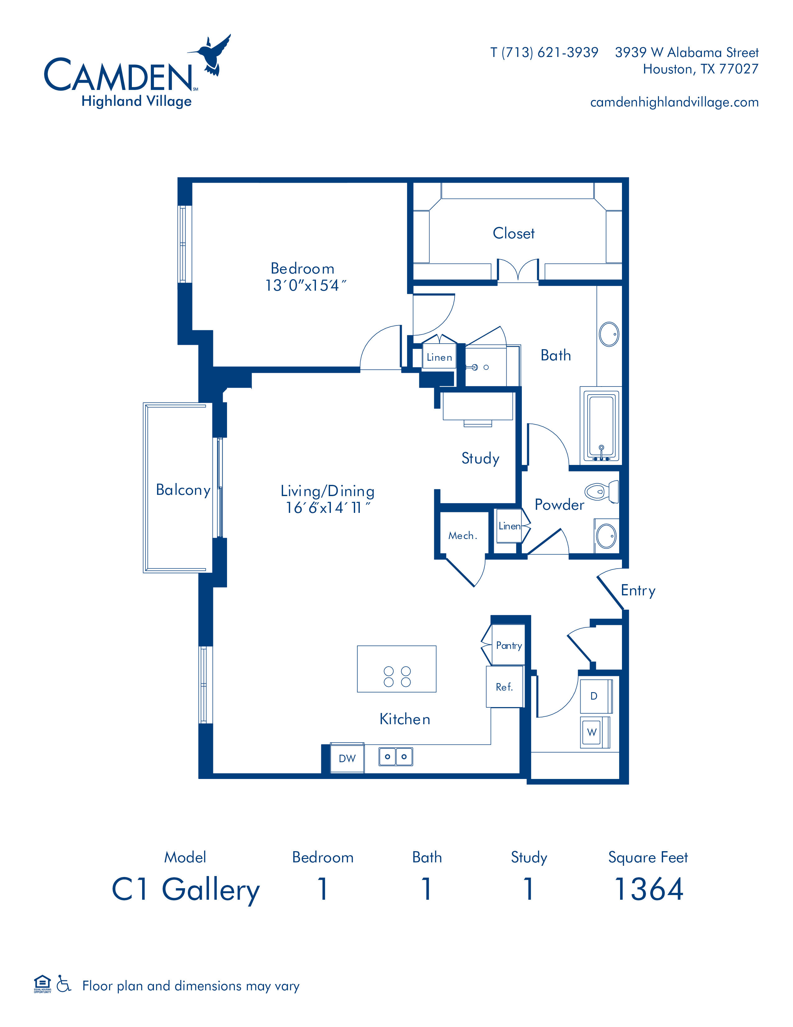 Camden Highland Village Apartments and Townhomes Photo