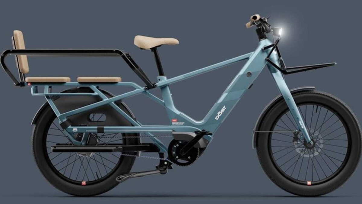 DOST: CRATE: TOP OF THE LINE CARGO BIKE: STRENGHT, RELIABILITY, COMFORT, DISTANCE, AUTOMATIC OR MANUAL MID DRIVE TRANSMISSION