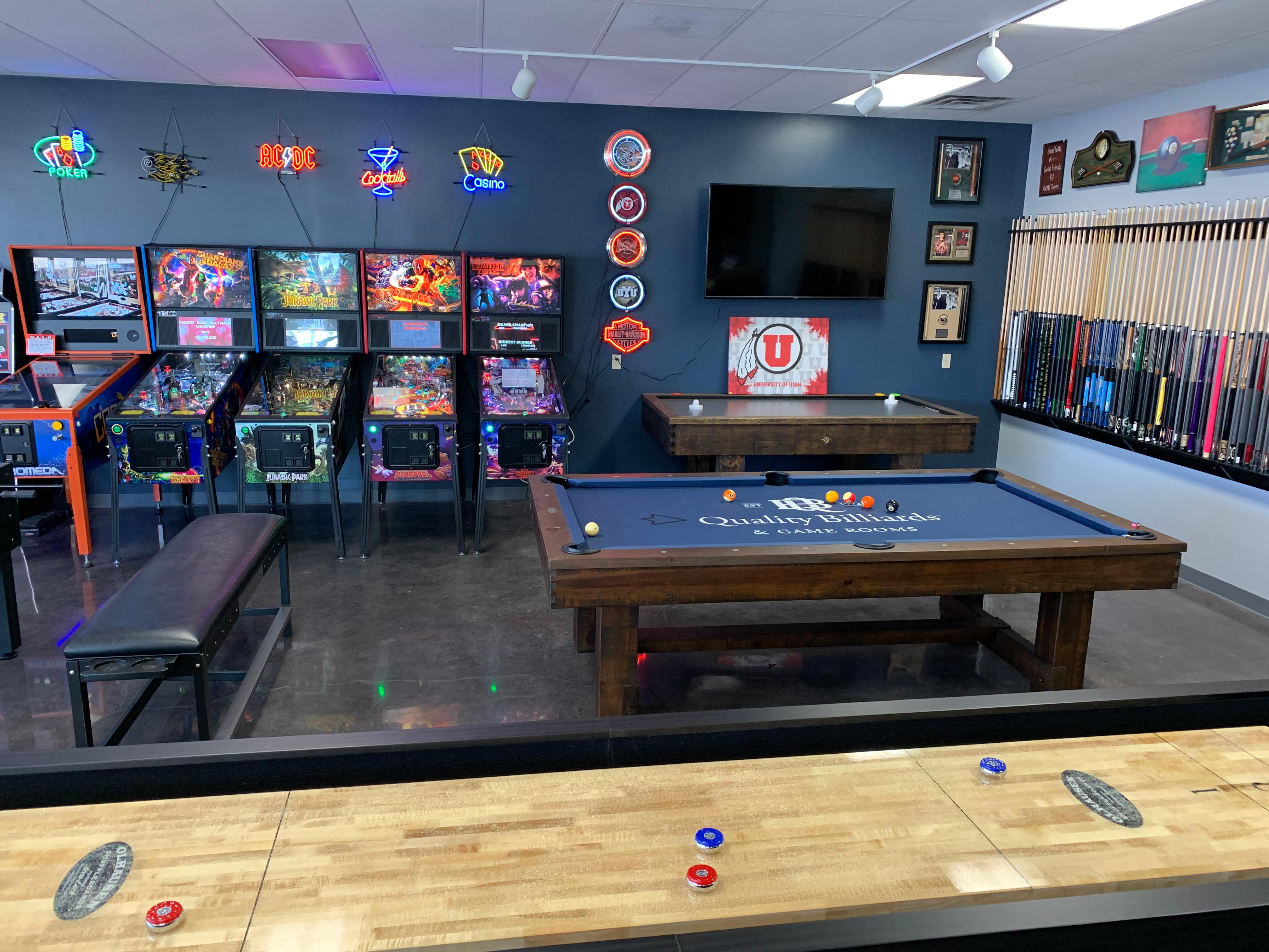 Quality Billiards Demo Area