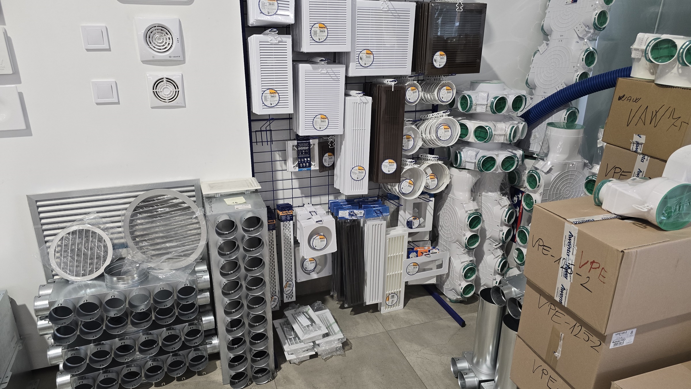 Images Ventilátorház- Légtechnikai szakáruház