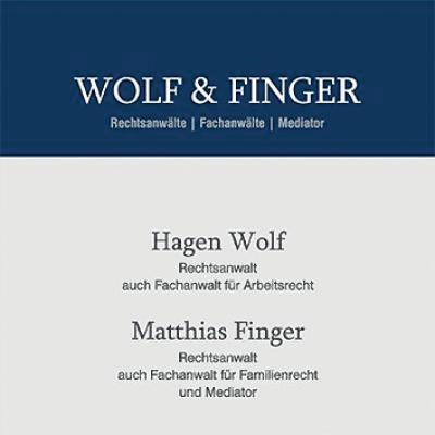 Wolf & Finger Rechtsanwälte in Sömmerda - Logo