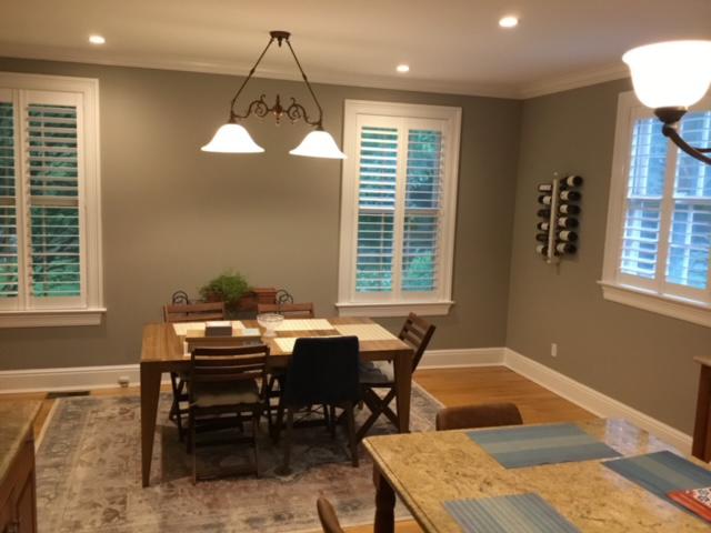 Our Plantation Shutters with invisible tilt offer you all the durability and feel of real wood shutters while enhancing the room's design. Check out our latest work in Briarcliff Manor.