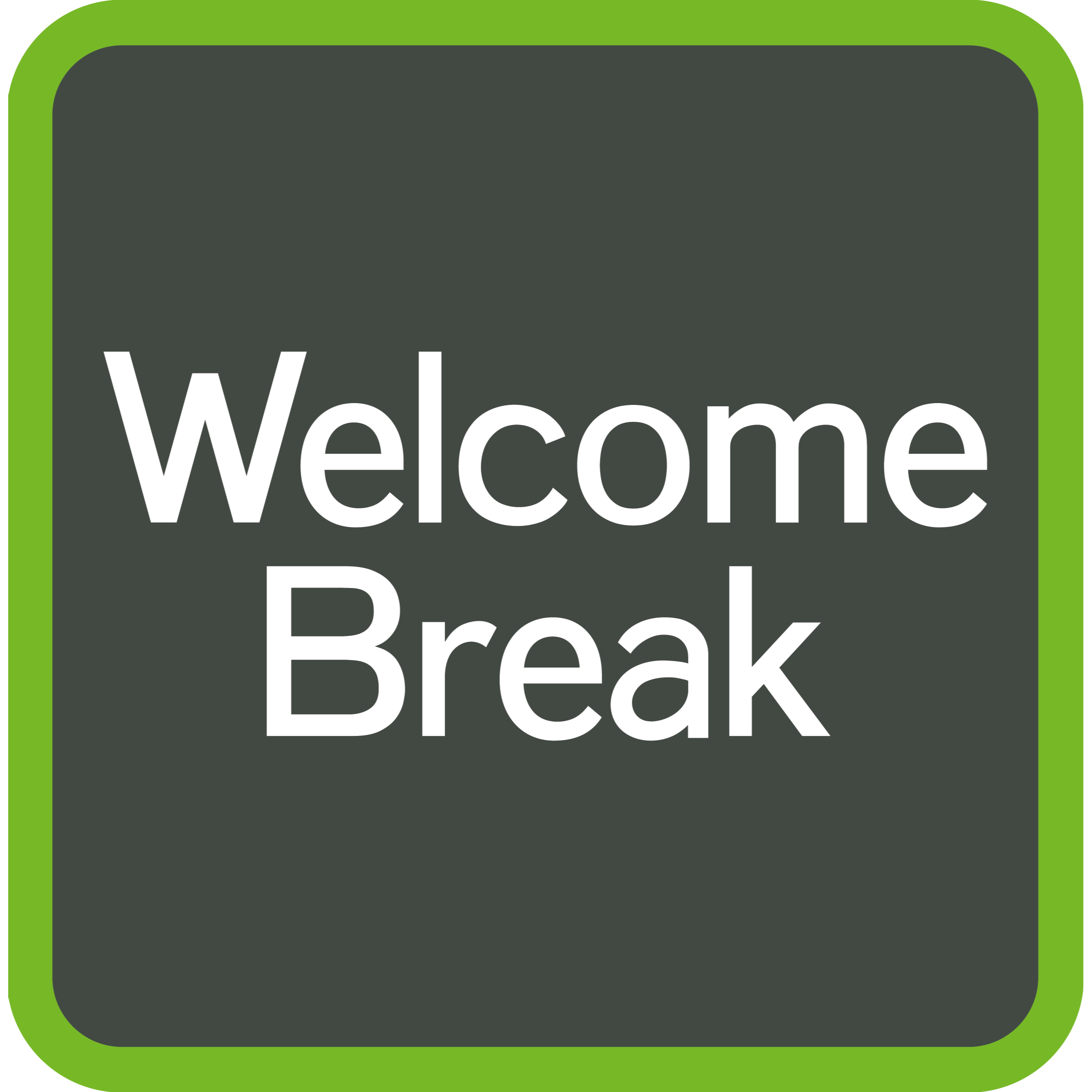 Welcome Break Logo Applegreen Wyboston Services A1 Wyboston 01908 299700