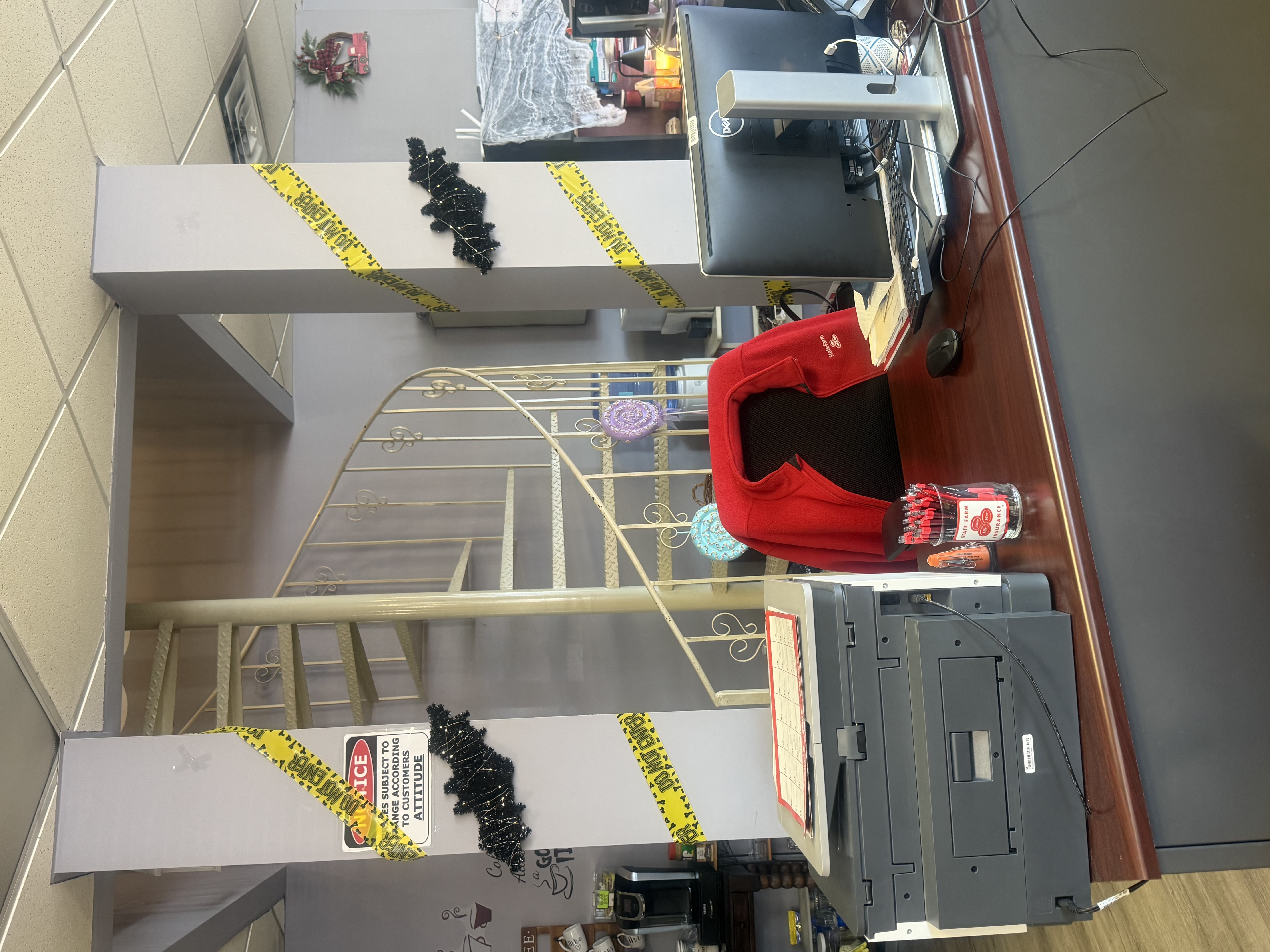 Office spooky decorations
