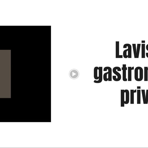 Images Lavish Gastronomy privé