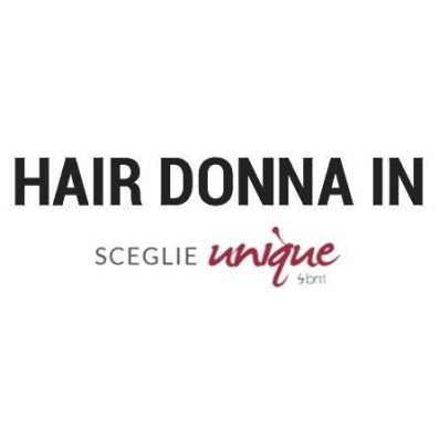 Hair Donna In Parrucchiera Logo