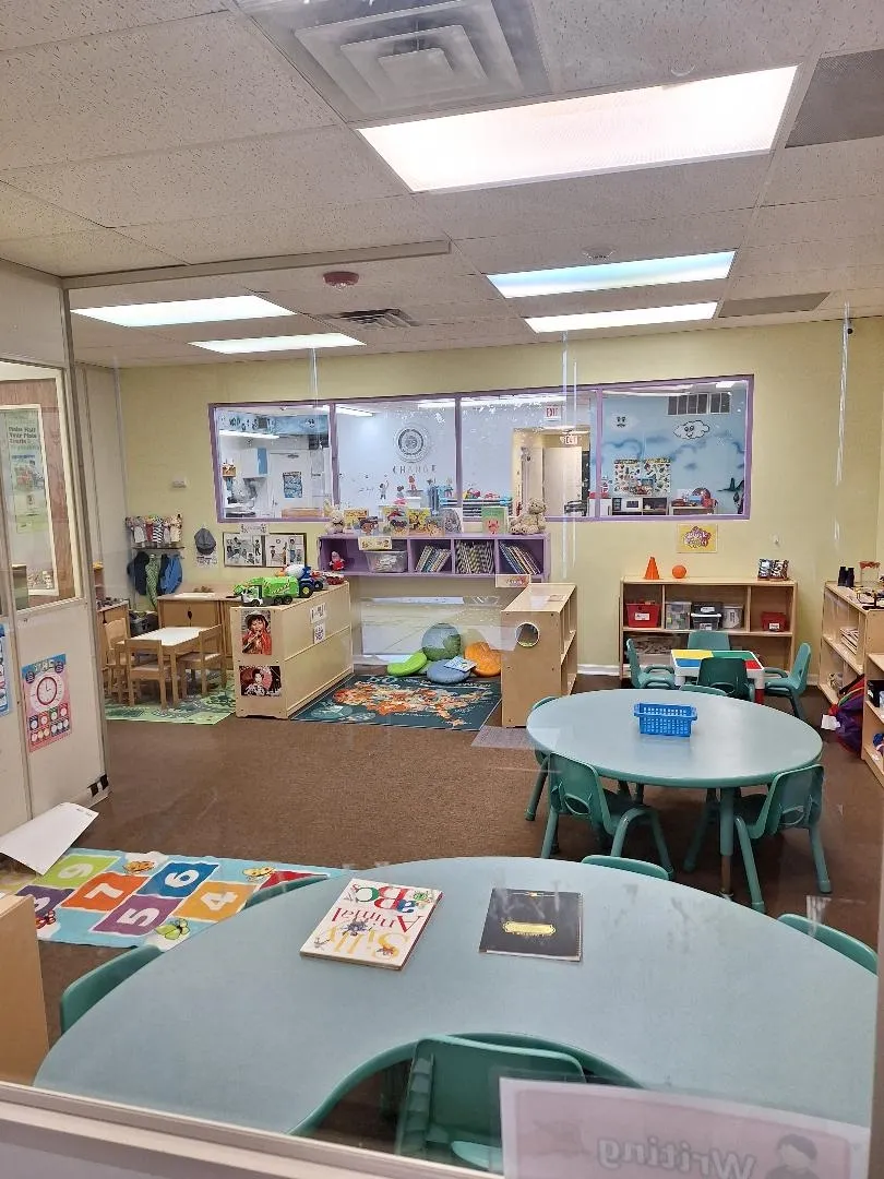 Preschool classroom for ages three to five.