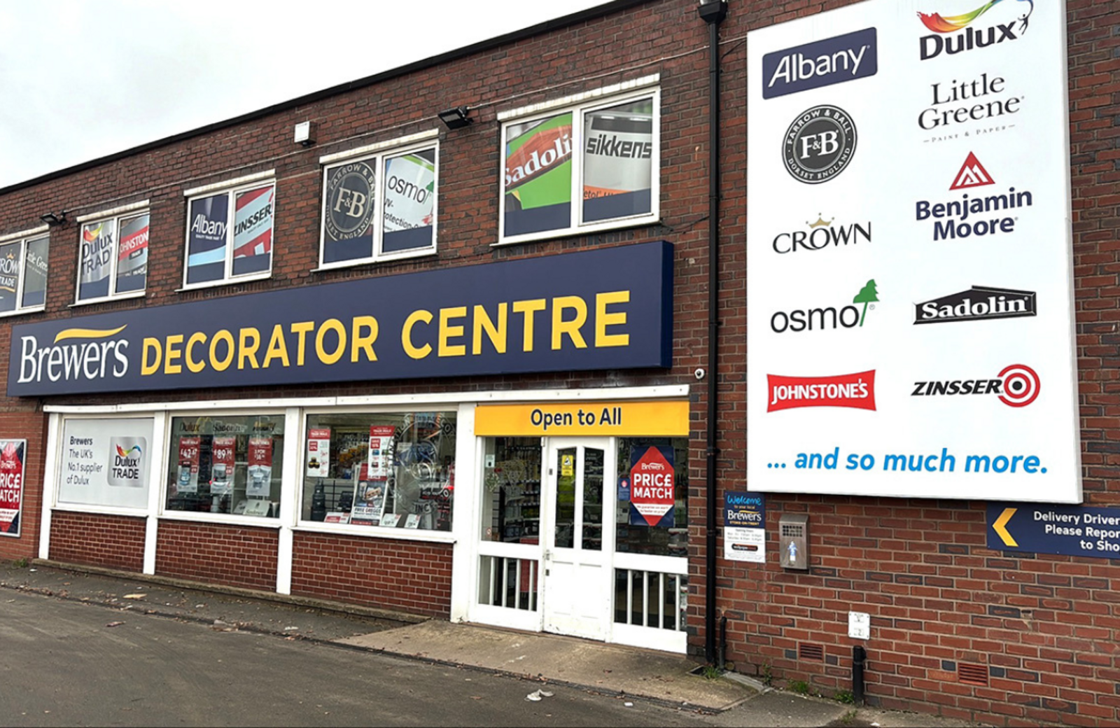Brewers Decorator Centres Stoke-on-Trent 01782 209221