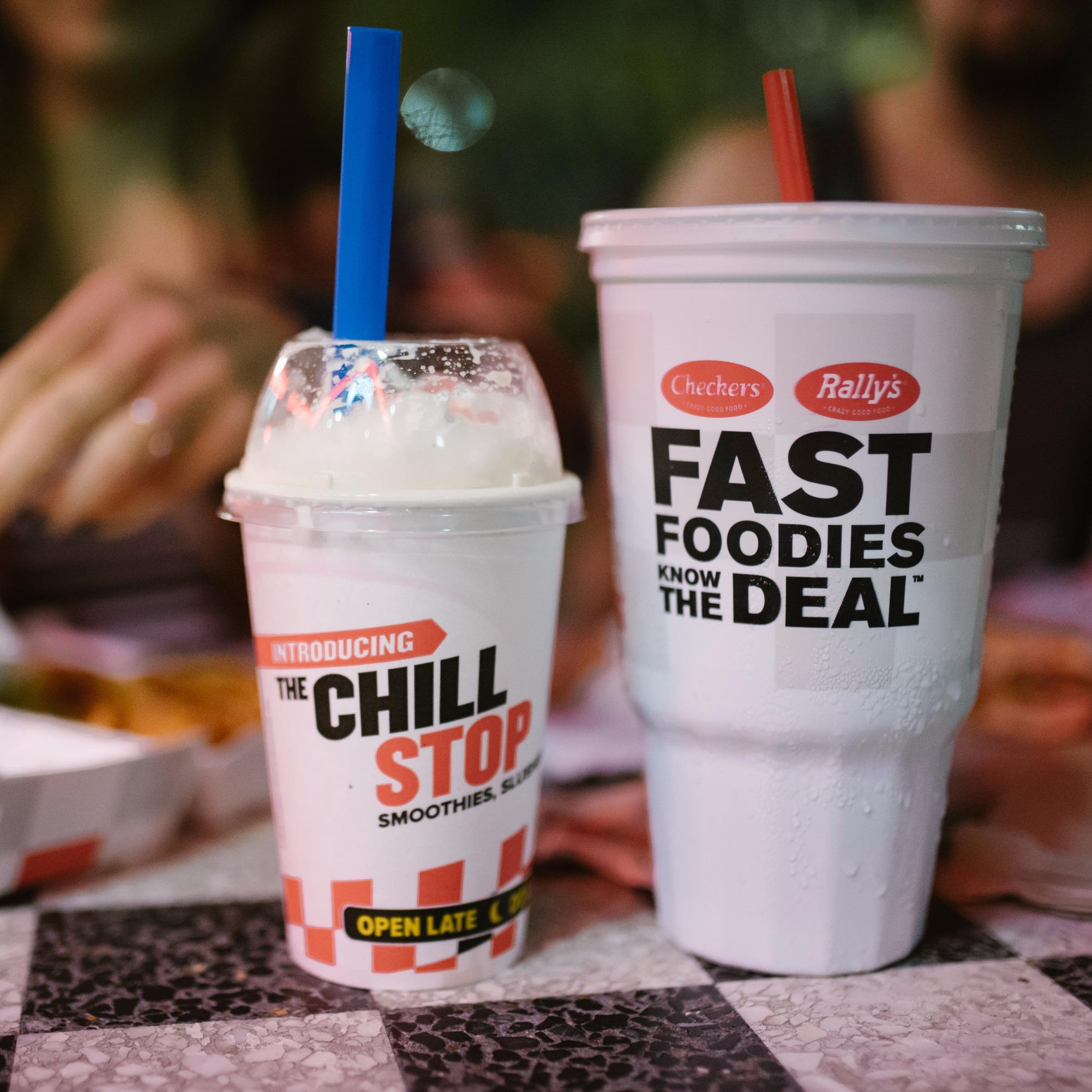 Drinks and shakes Checkers Miami (305)693-2512