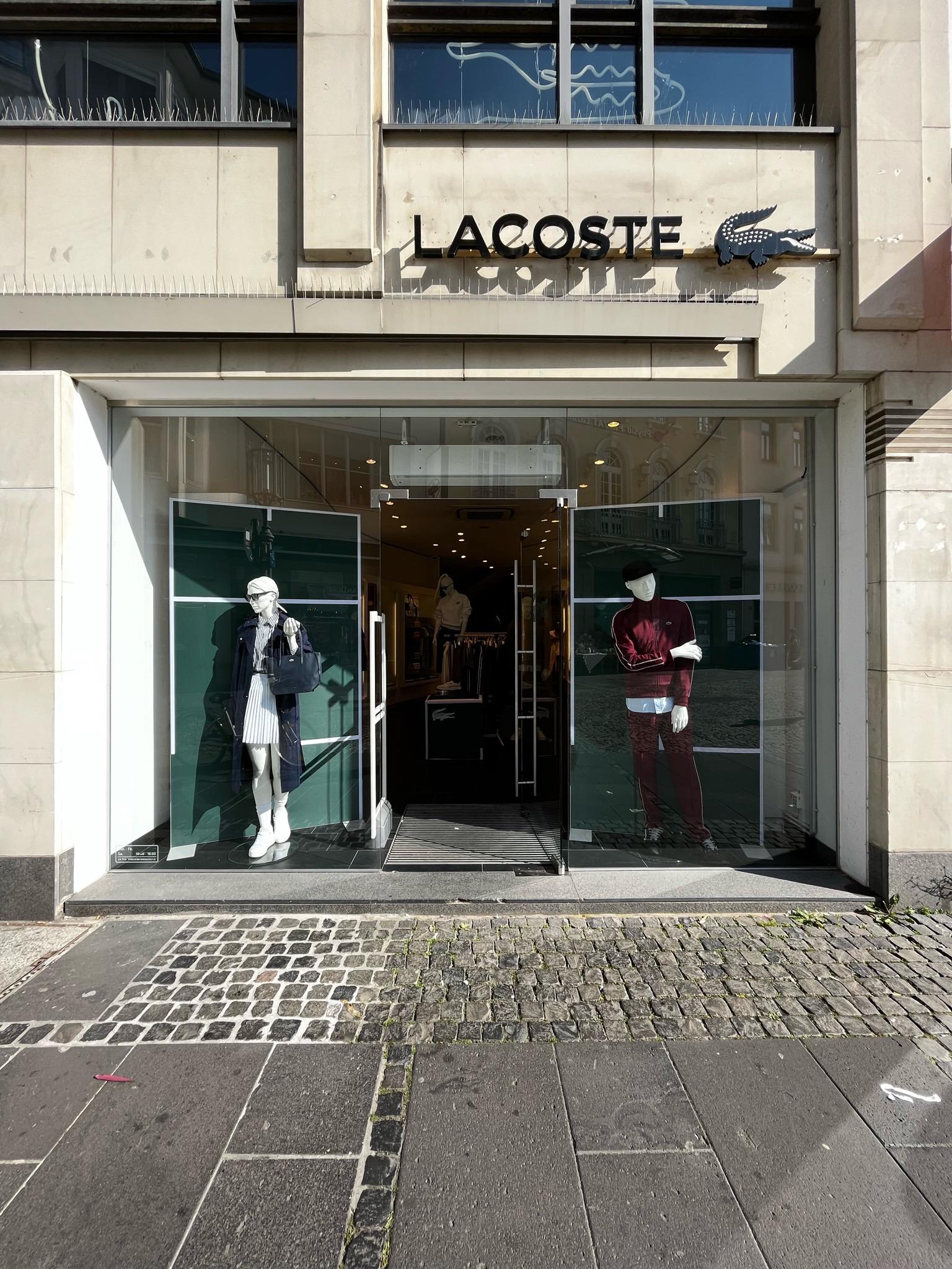 Bild 1 Lacoste in Bonn