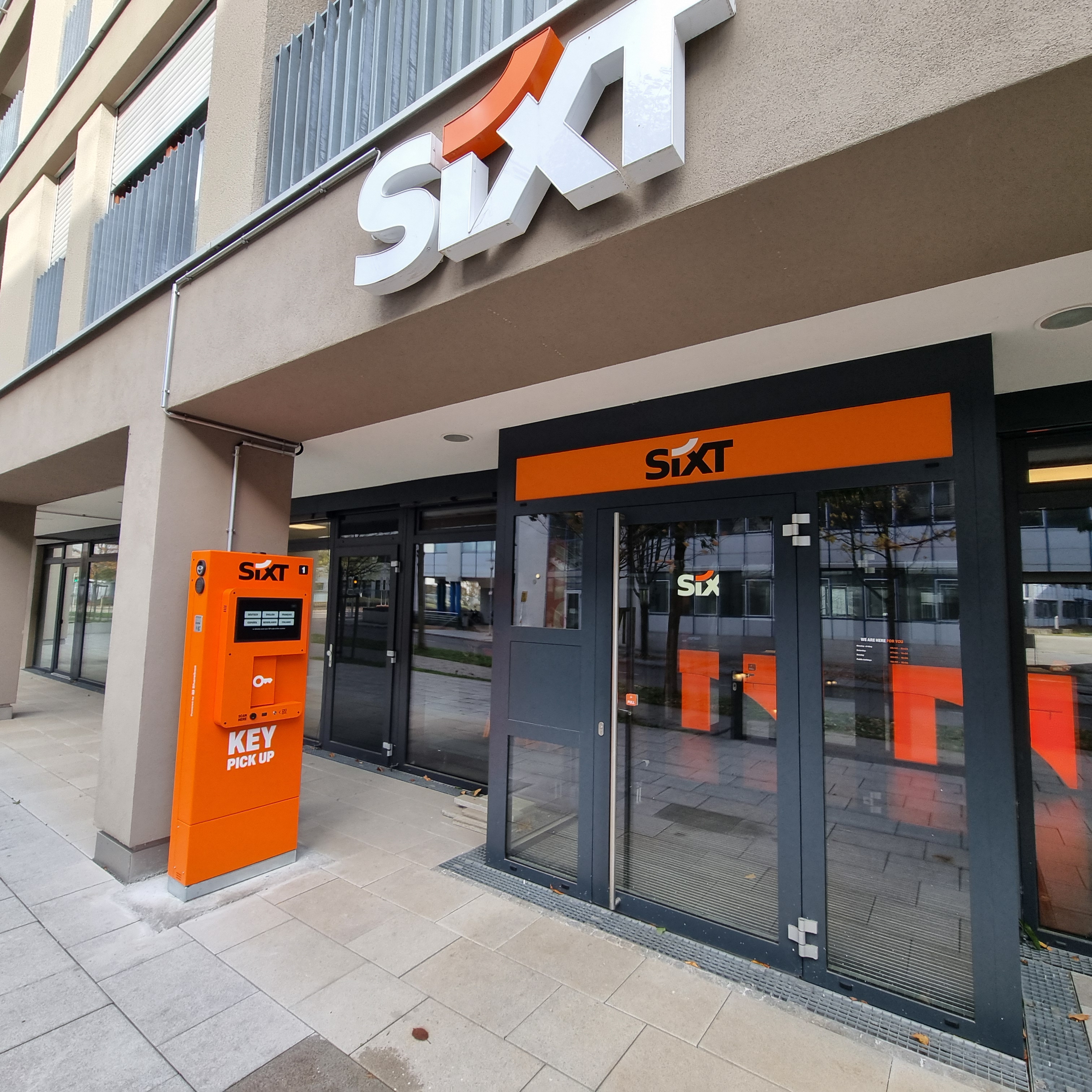 SIXT Stuttgart Truck Center, Wernerstraße 18 in Stuttgart