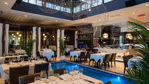 Pool room private dining
