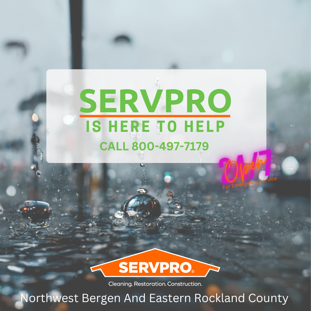 SERVPRO water Damage Restoration