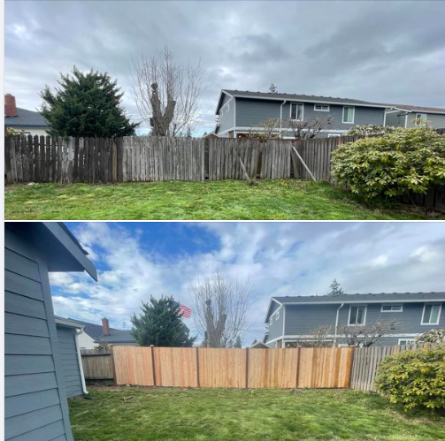 There is no job too difficult for us here at Continental Fence. This is an example of some of the repair and rebuild work we can do.