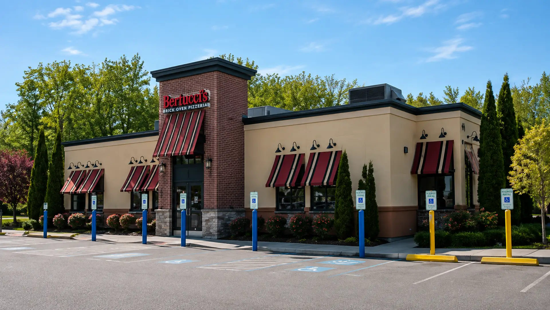The exterior of Bertucci's Westborough