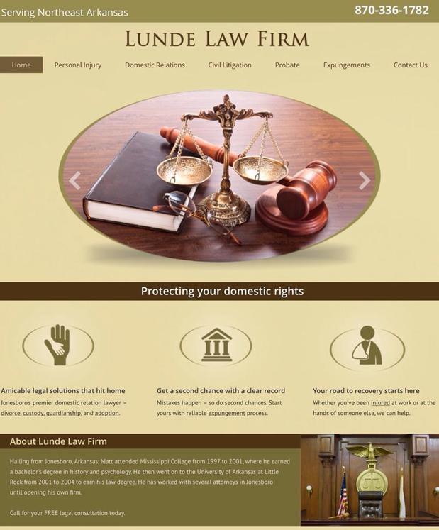Images Lunde Law Firm