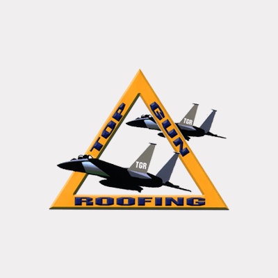 Top Gun Roofing Logo