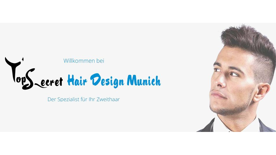 Logo Top Secret Hair Design - Zweithaar für Männer in 2 Stunden
