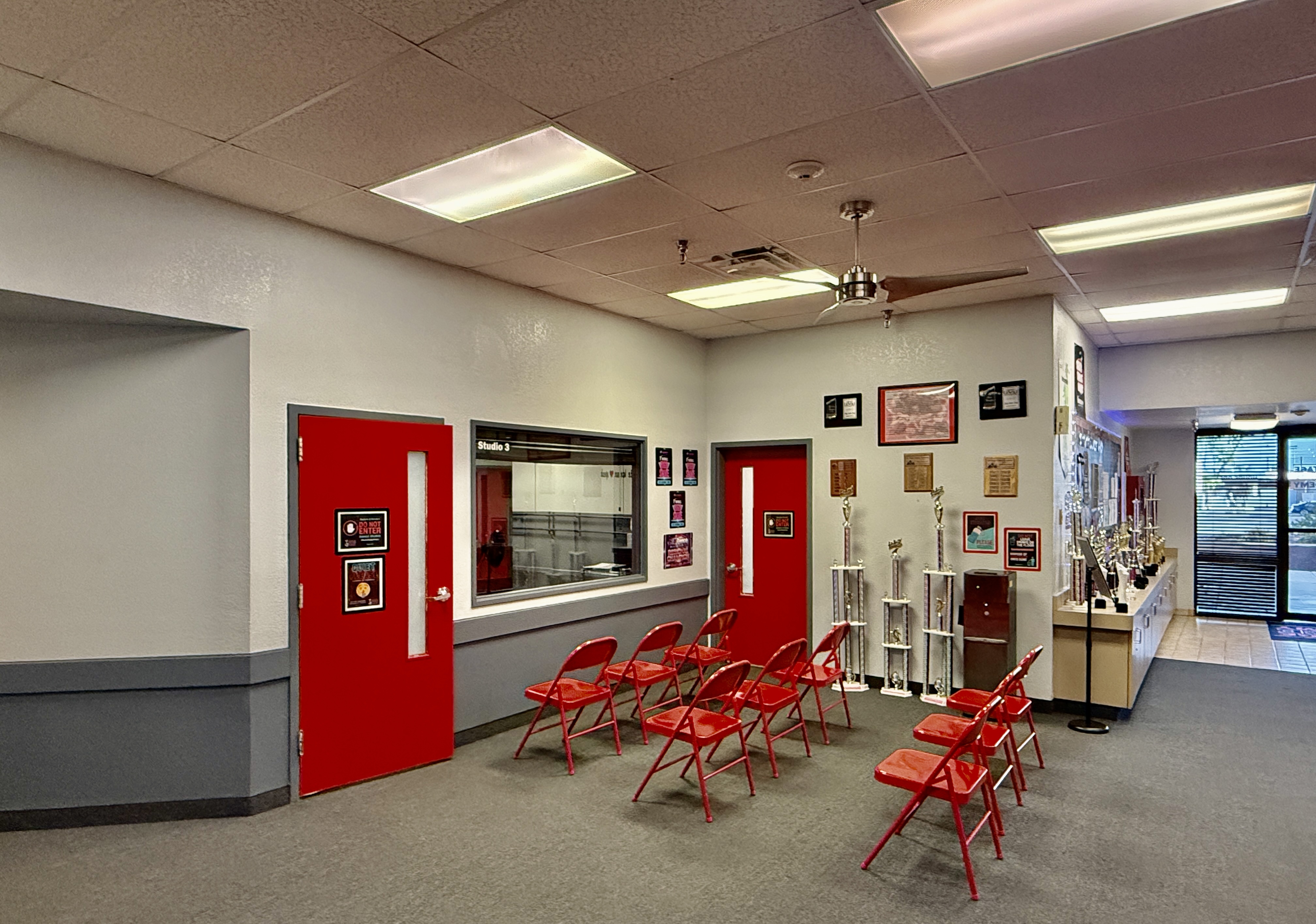Studio 3 and 4 sitting area