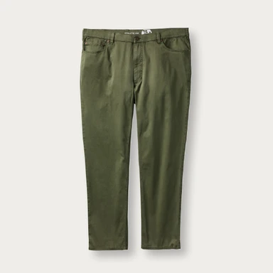 Green casual pants