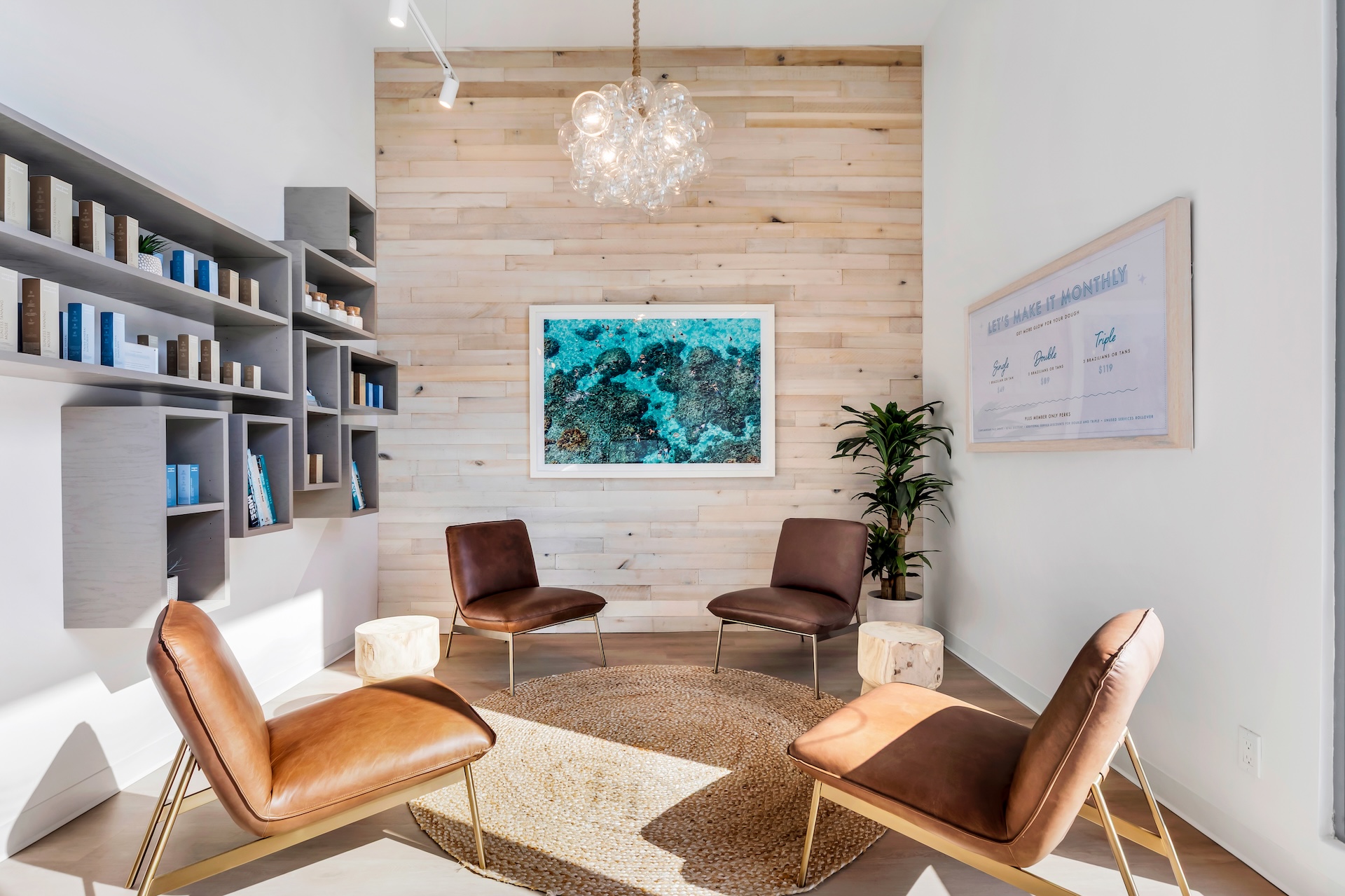 SUGARED + BRONZED Northern Liberties Lobby