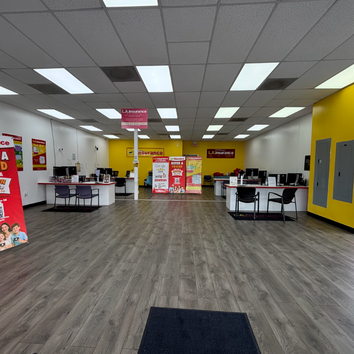 Interior of the L.A. Insurance Agency located at 6348 Telephone Rd in TX 