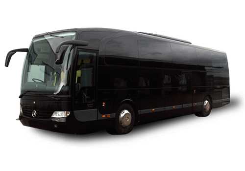 Coach Bus
54 Passengers / 54 Suitcases
Televisions throughout bus
Complimentary Wi-Fi
Full Service Restroom