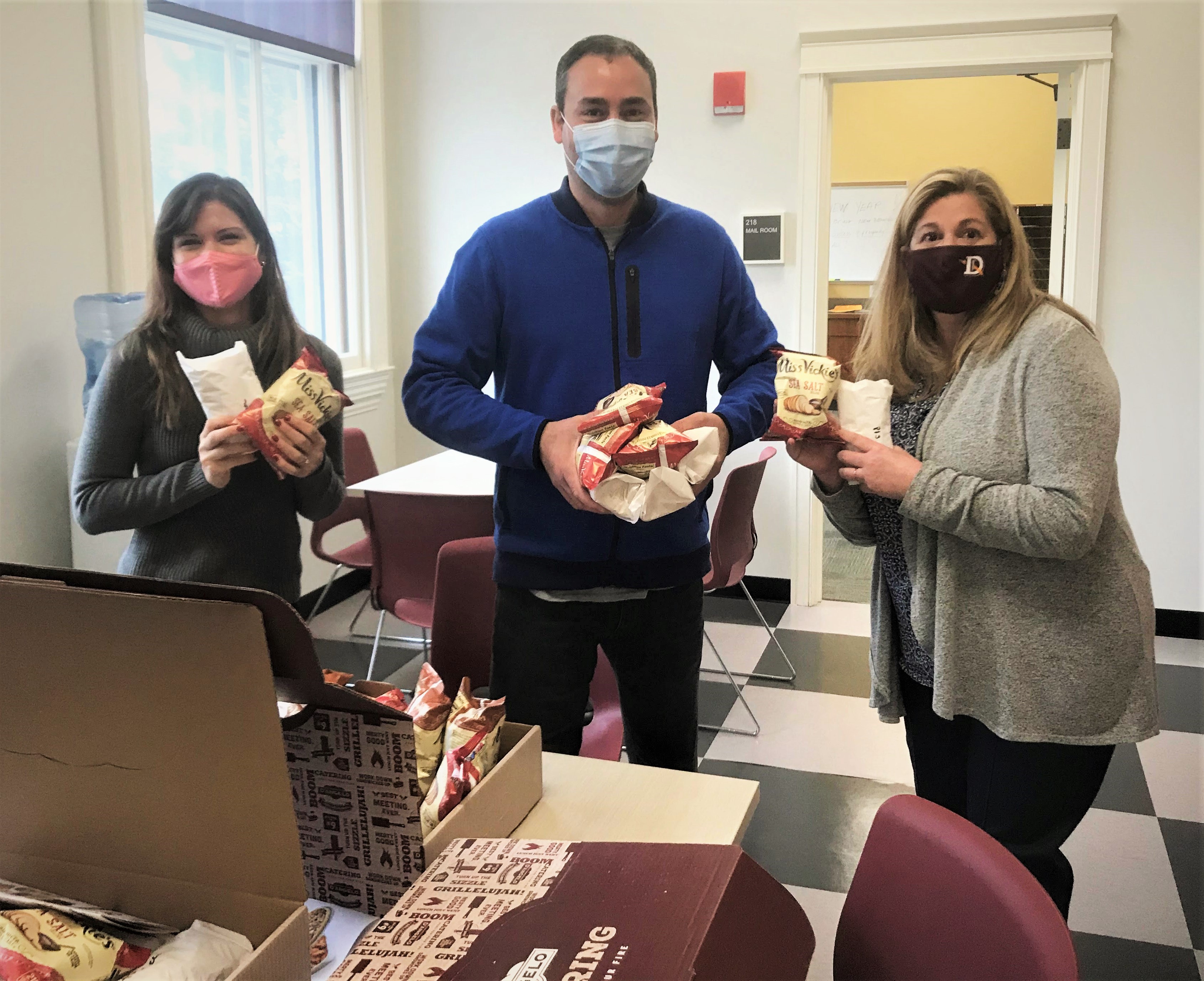 EDH delivery to the Dedham Town Hall