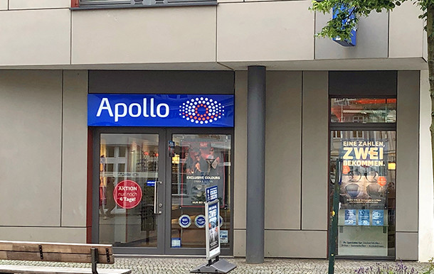 Bild 1 Apollo-Optik in Eberswalde