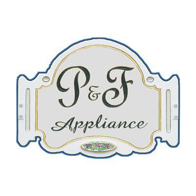 P & F Appliance Inc. Logo
