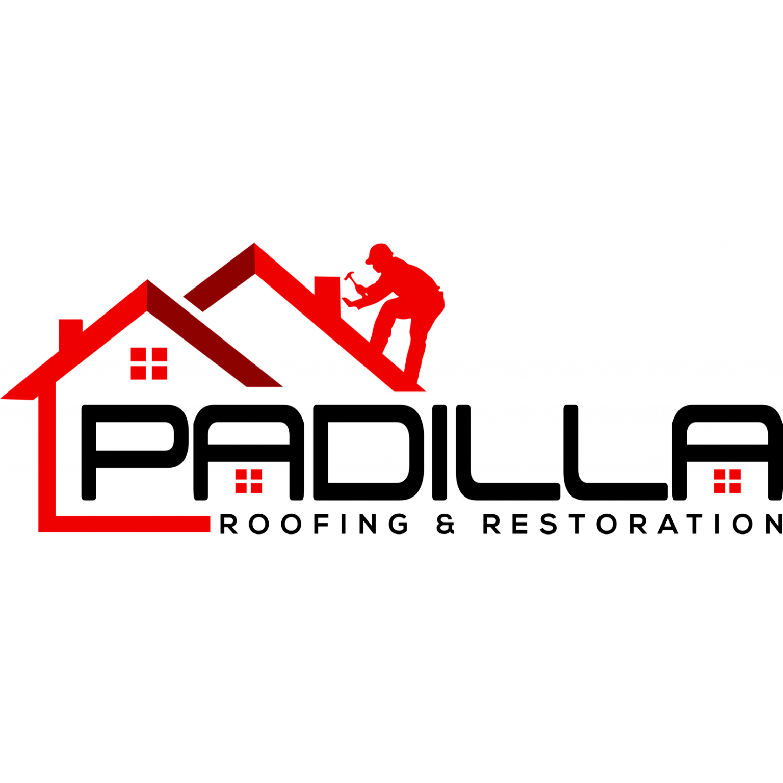 Padilla Roofing & Restoration Logo