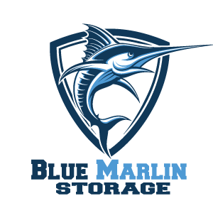 Blue Marlin Storage Logo