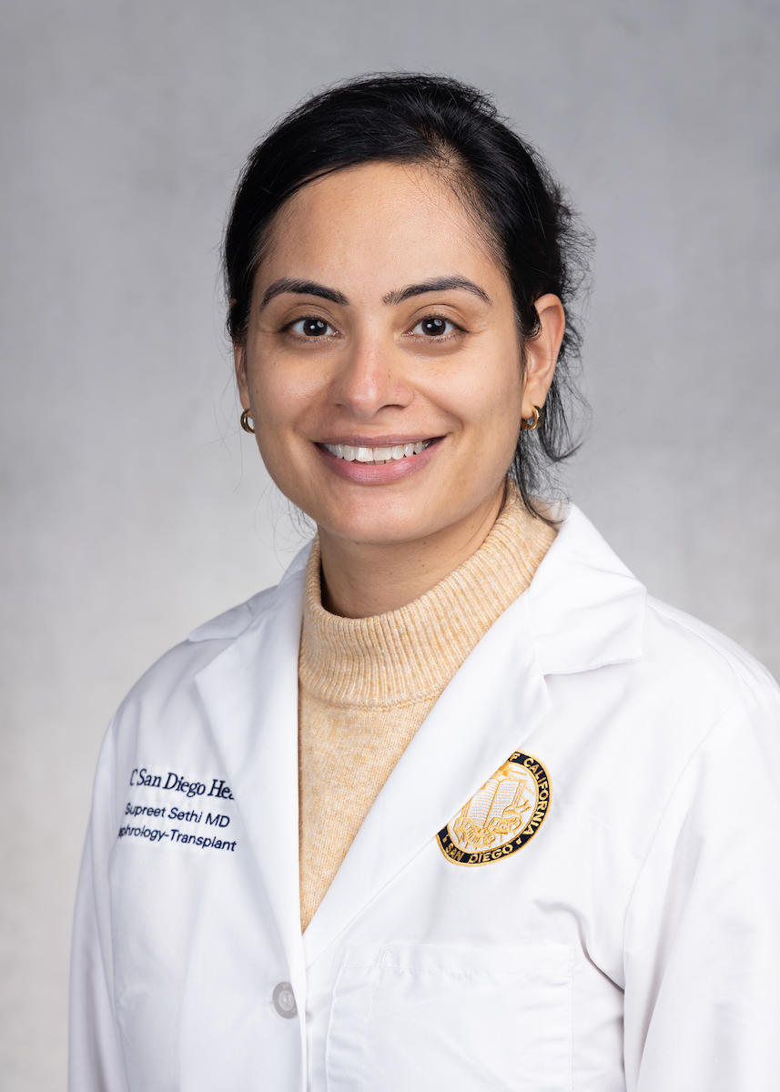 Dr. Supreet Sethi, MD - San Diego, CA - Nephrologist, Transplant Surgeon