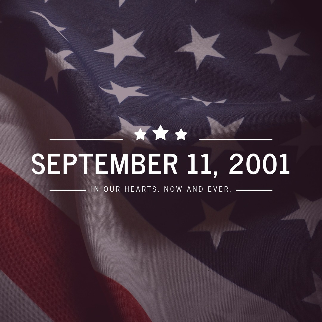 "On this Patriot Day and National Day of Service and Remembrance, we pay tribute to the heroes and victims who lost their lives on September 11, and we recommit ourselves to the spirit of unity, patriotism, and service that carried our Nation through in the days that followed."