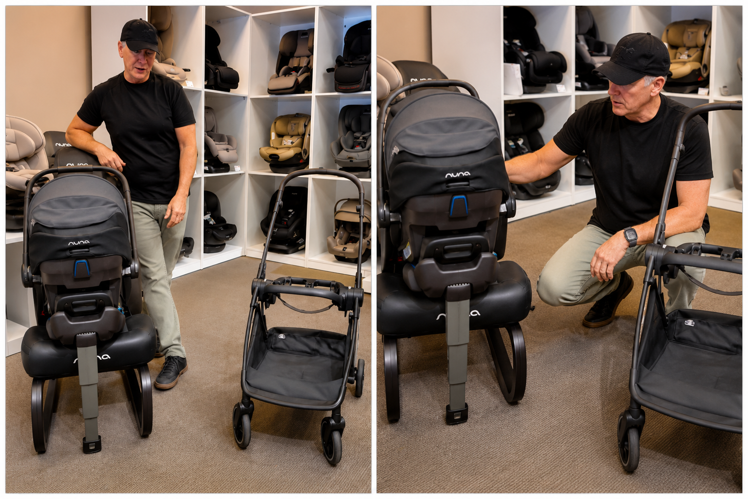 Discover the Nuna Flex Stroller Frame at The Little Seedling. Designed with a carbon fiber reinforced aluminum frame, this lightweight stroller offers one-hand folding, all-wheel suspension for a smooth ride, and a spacious storage basket for everyday convenience. Visit our showroom to compare stroller options, test the Nuna Flex Frame, and find the perfect travel system for your family's lifestyle.