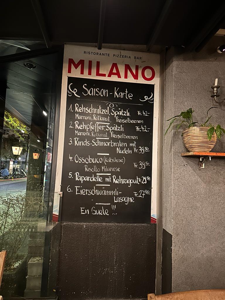 Bilder Restaurant Milano