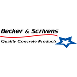 Becker & Scrivens Quality Concrete of MI Logo