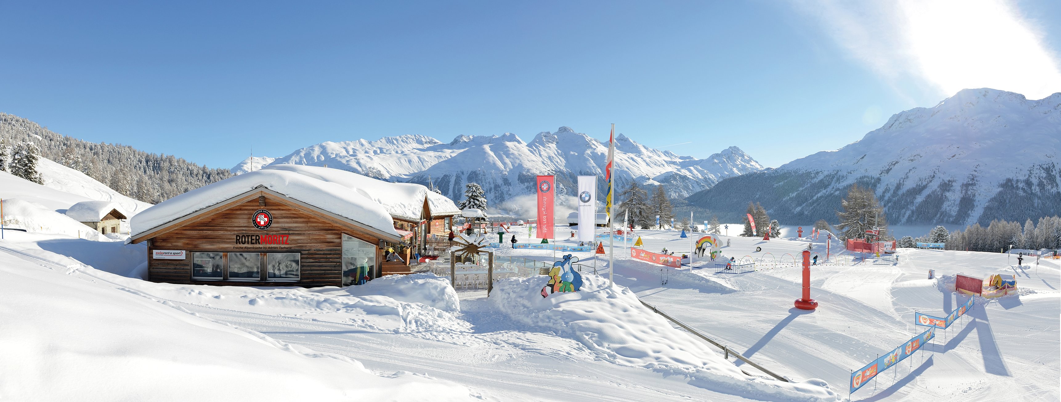 Bilder Schweiz. Skischule St. Moritz