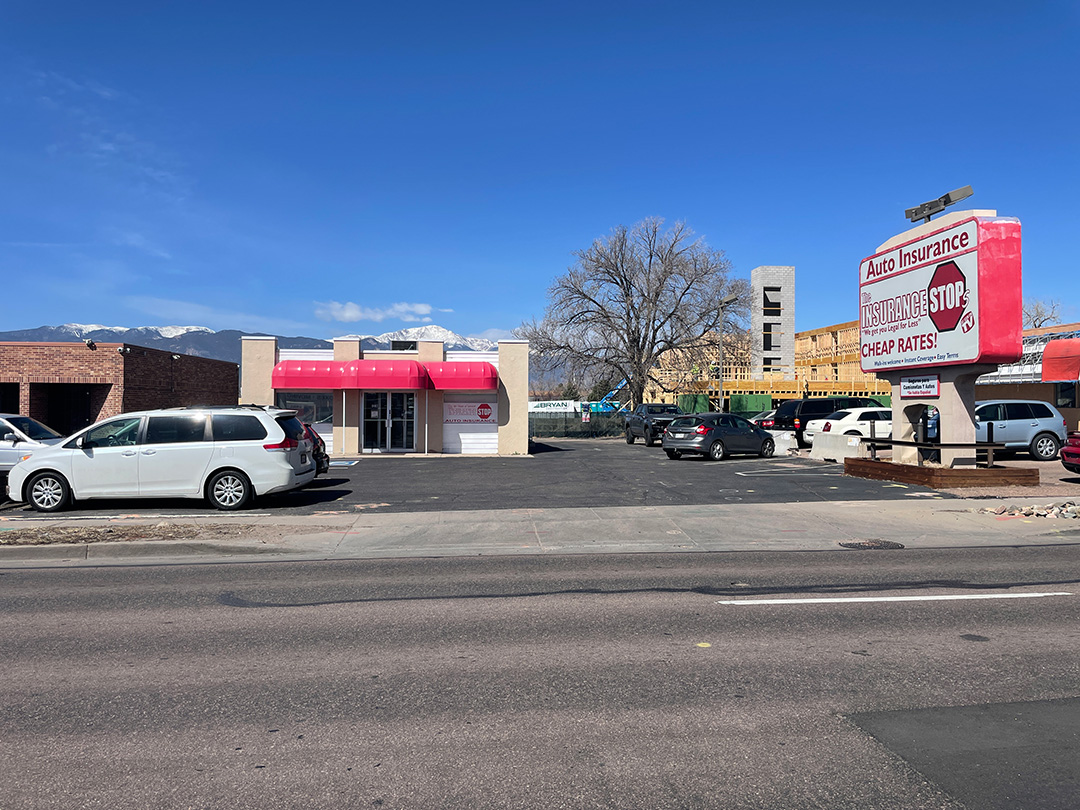 The Insurance Stops Academy building from street view The Insurance Stops Colorado Springs (719)591-2552