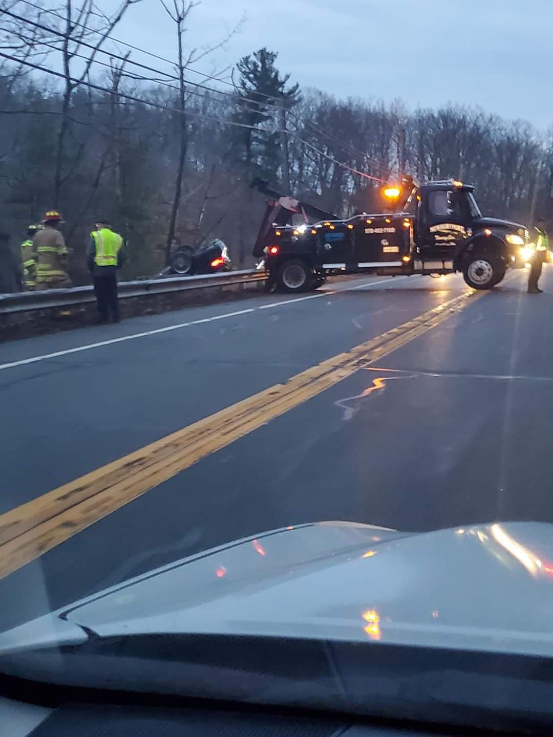 Stuck on the side of the road? Call for a tow!