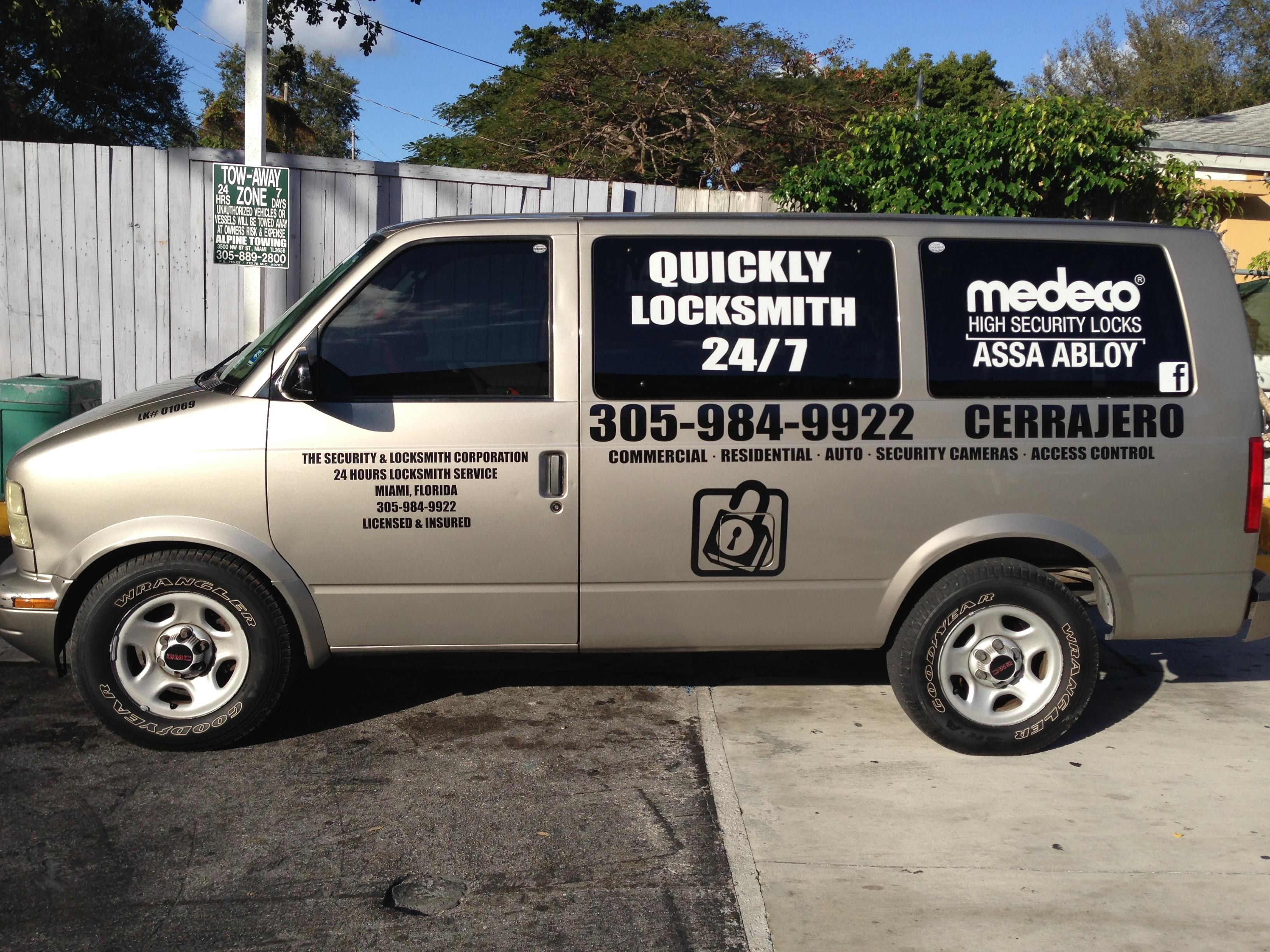 Original Quickly Locksmith Van circa 2008 