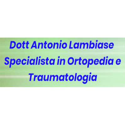 Lambiase Dott. Antonio Specialista in Ortopedia e Traumatologia Logo