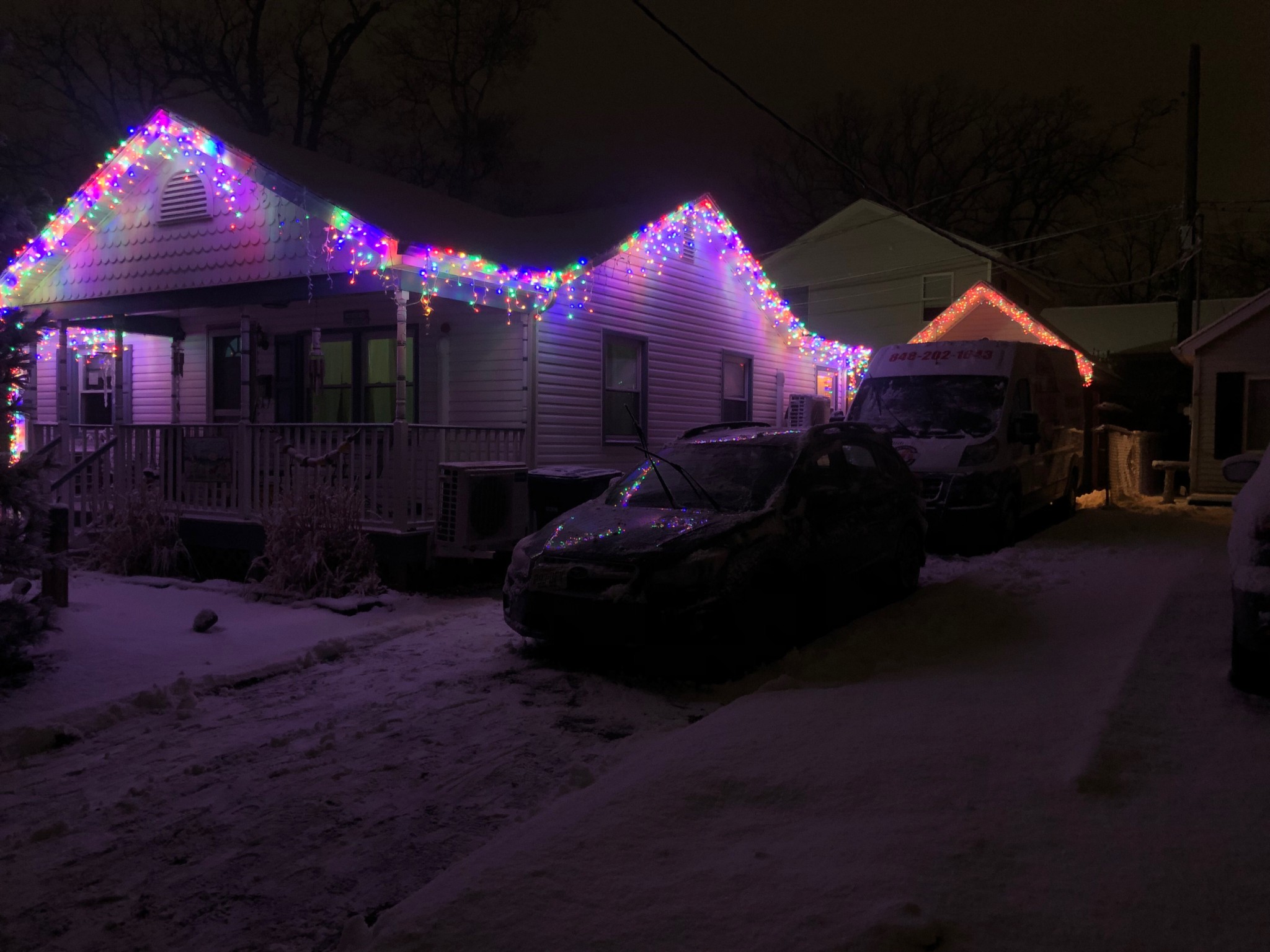 TWO Electrical Contracting made it through the snow storm and is all shoveled out.