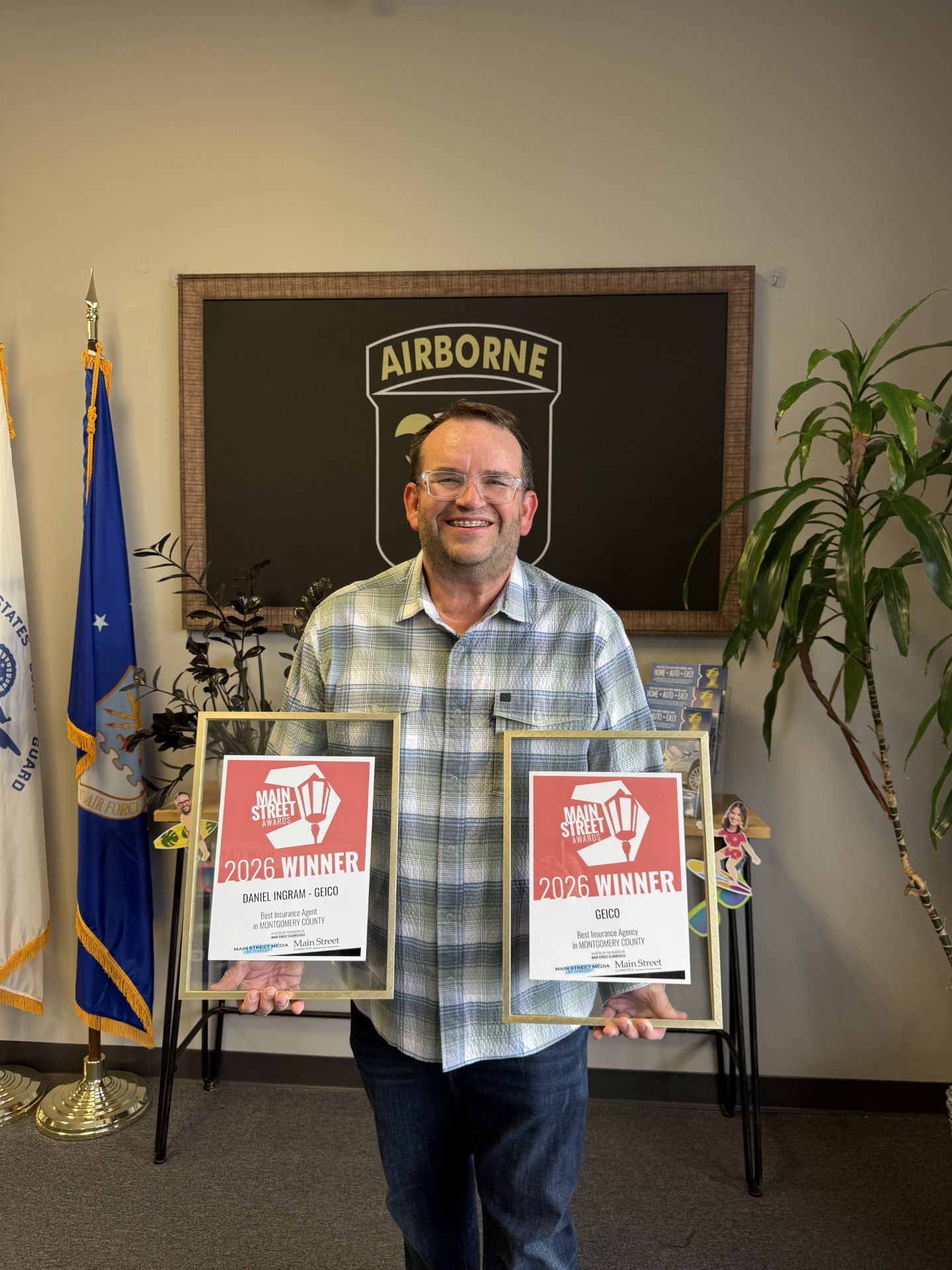 2026 Main Street Media Awards Winner for Best Insurance Agent and Best Insurance Agency